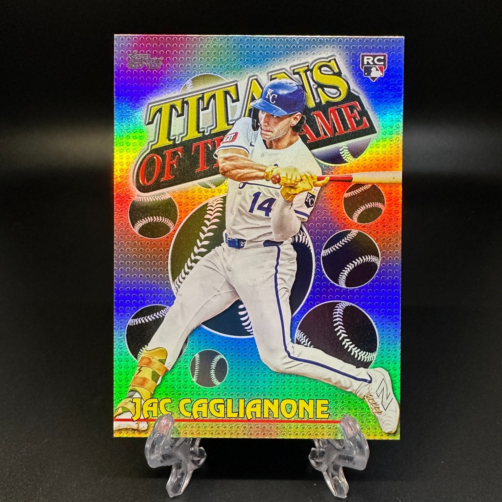2026 Topps Series 1 – Jac Caglianone Titans Of The Game #TOG-12 Royals RC
