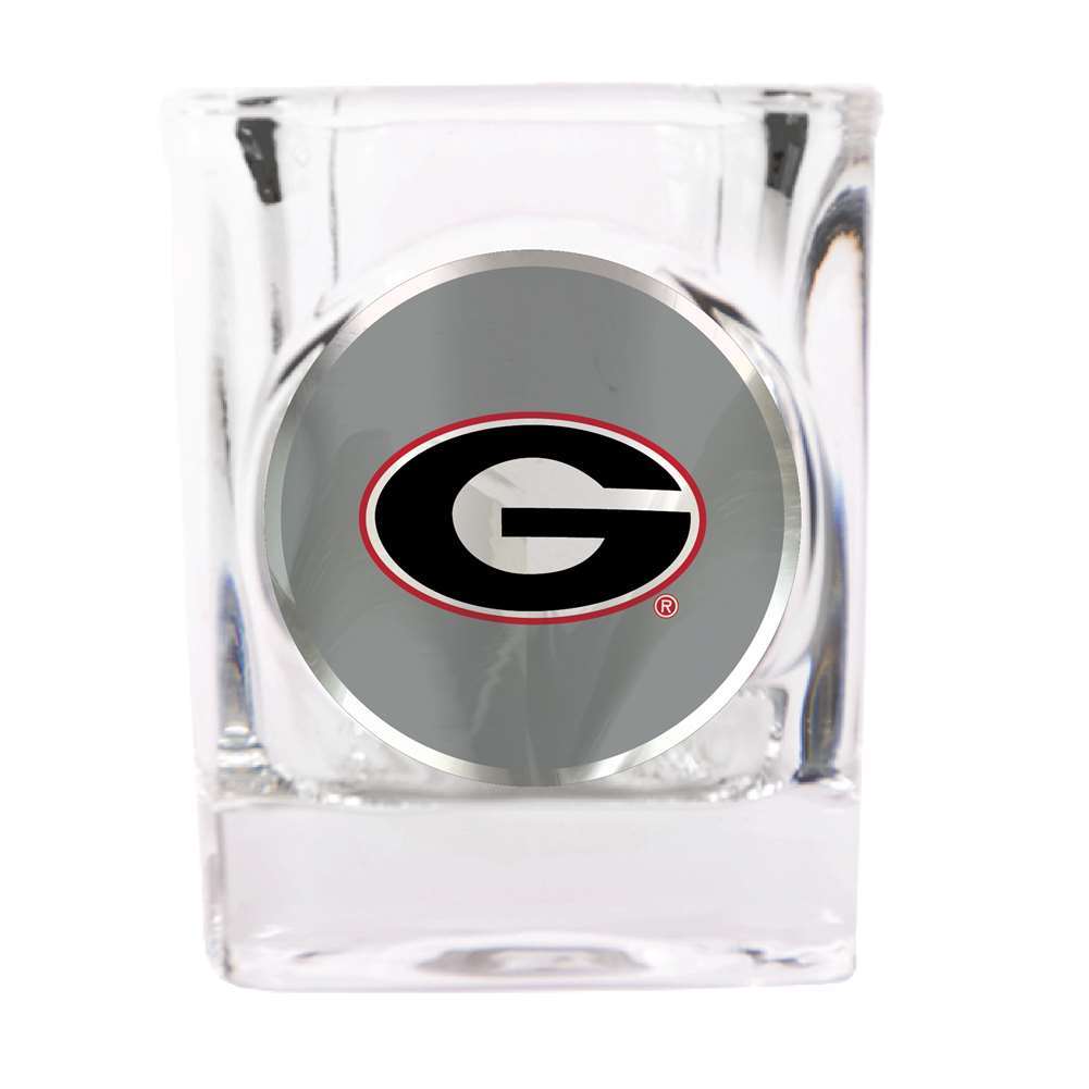 Georgia Bulldogs Shot Glass – Metal Logo