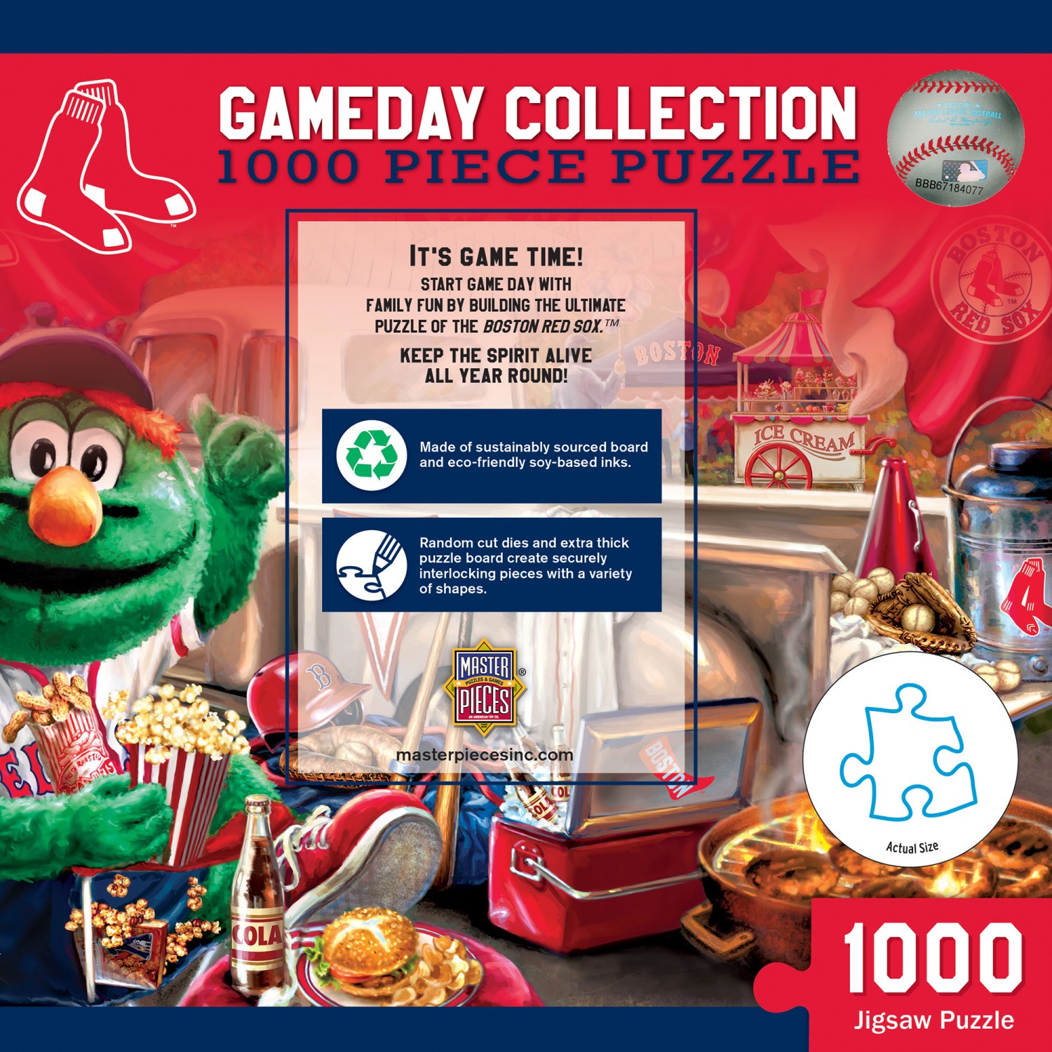 MasterPieces – Boston Red Sox – MLB Gameday 1000 Piece Jigsaw Puzzle