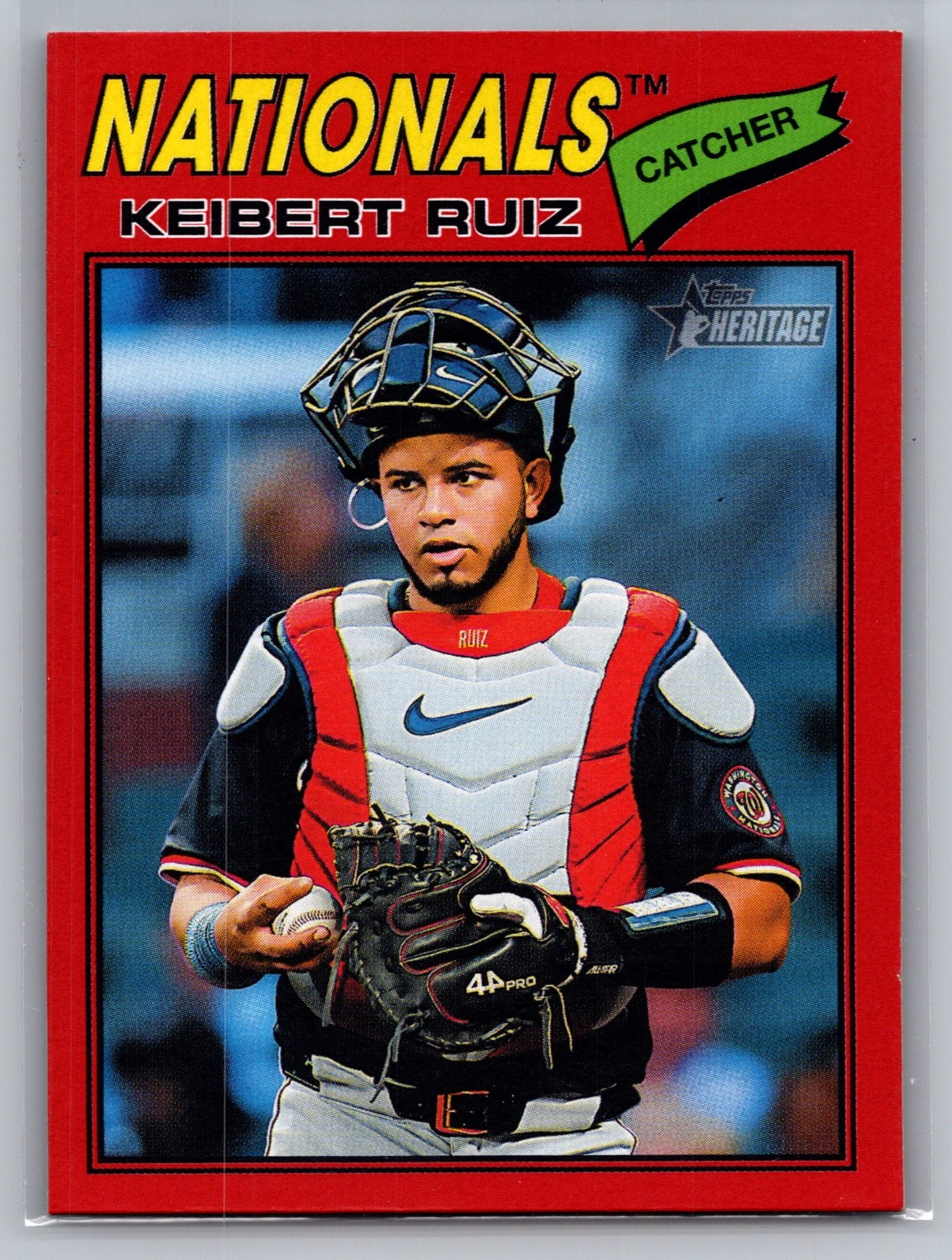 2026 Topps Heritage – Keibert Ruiz #201 Red Border