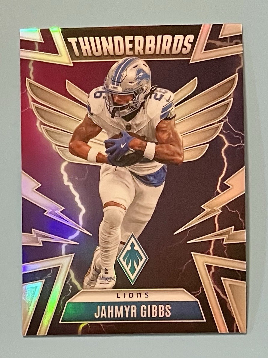 2025 Panini Phoenix – Thunderbirds Jahmyr Gibbs #16 Detroit Lions