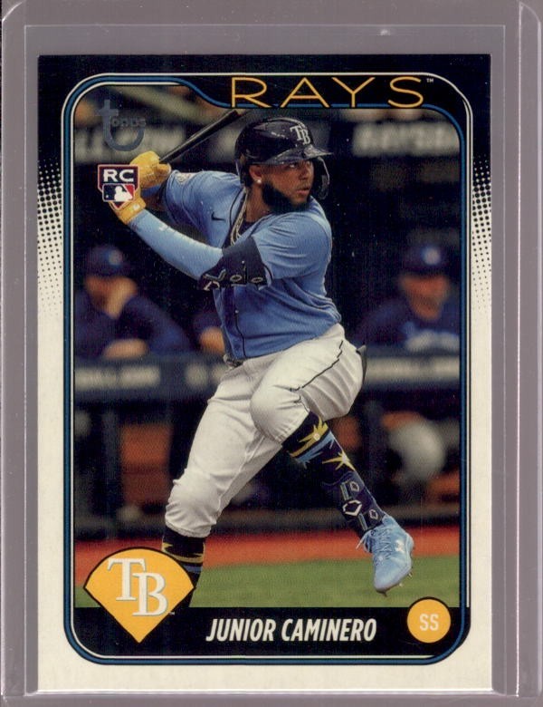 JUNIOR CAMINERO 2024 Topps Series 2 #628 Vintage Stock Rookie RC #79/99