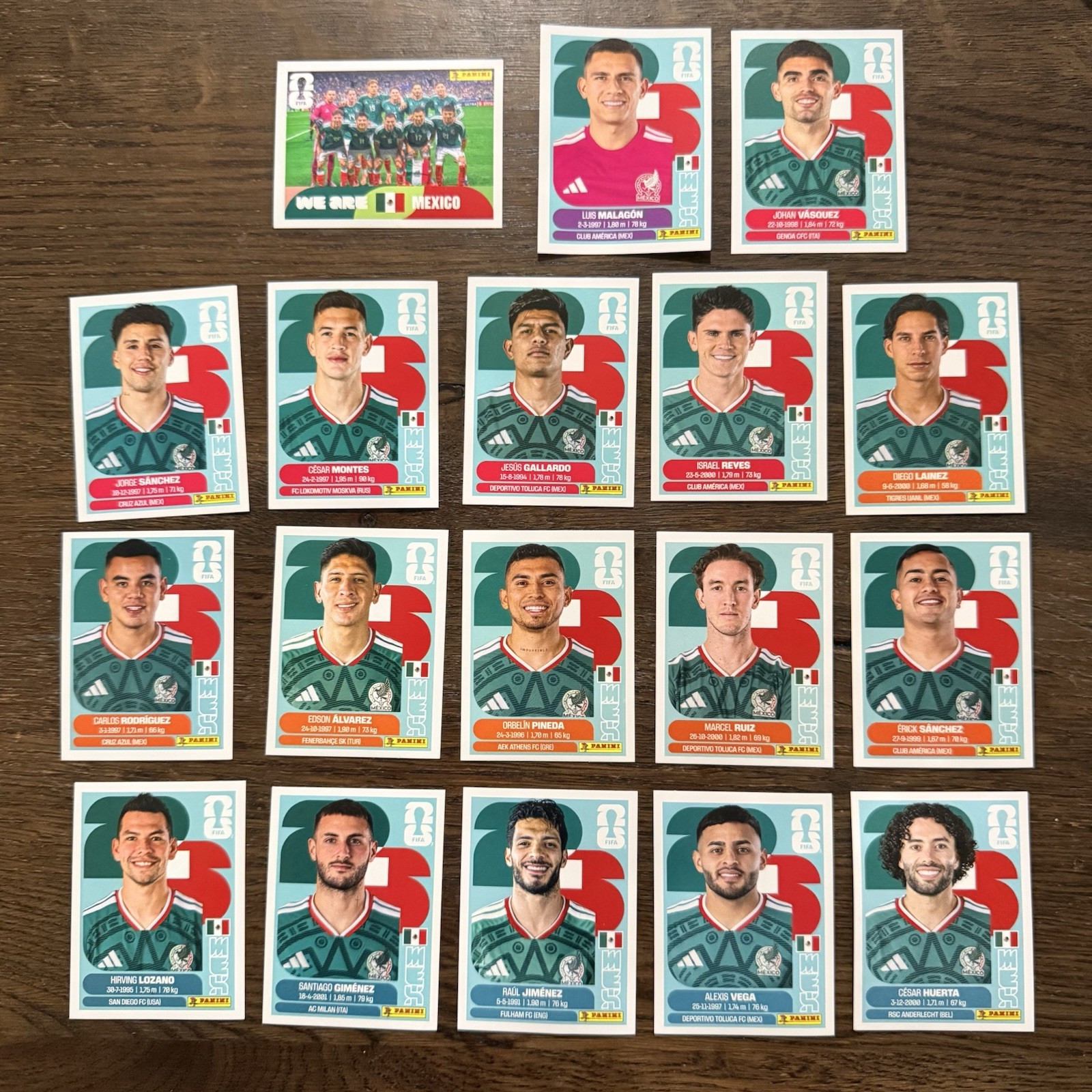 * YOU PICK * 2026 Panini FIFA World Cup Stickers #MEX-CZE WHITE BORDER GROUP A