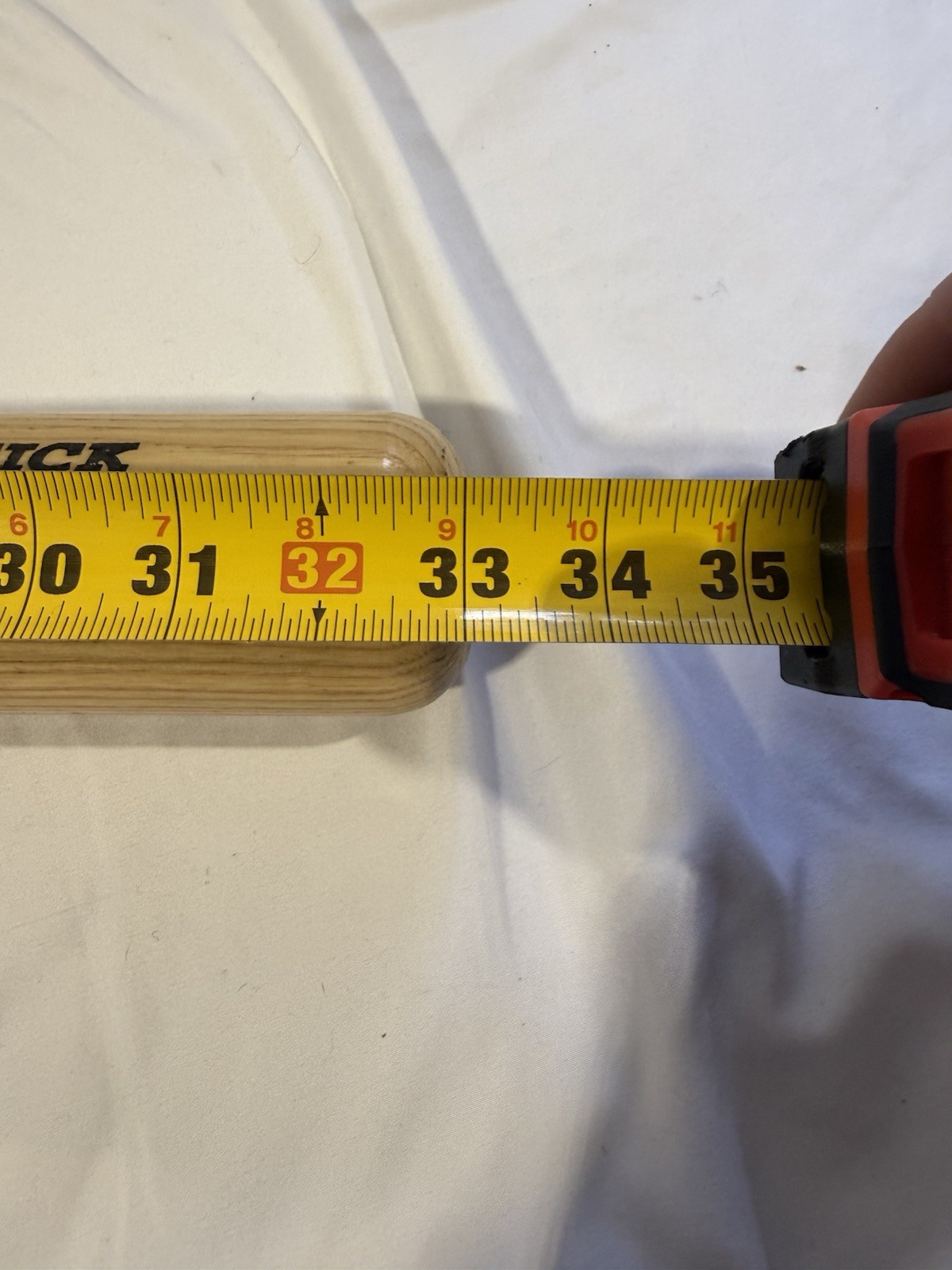 Rawlings Big Stick Adirondack Pro Model Wood Baseball Bat 33” Unknown Autograph