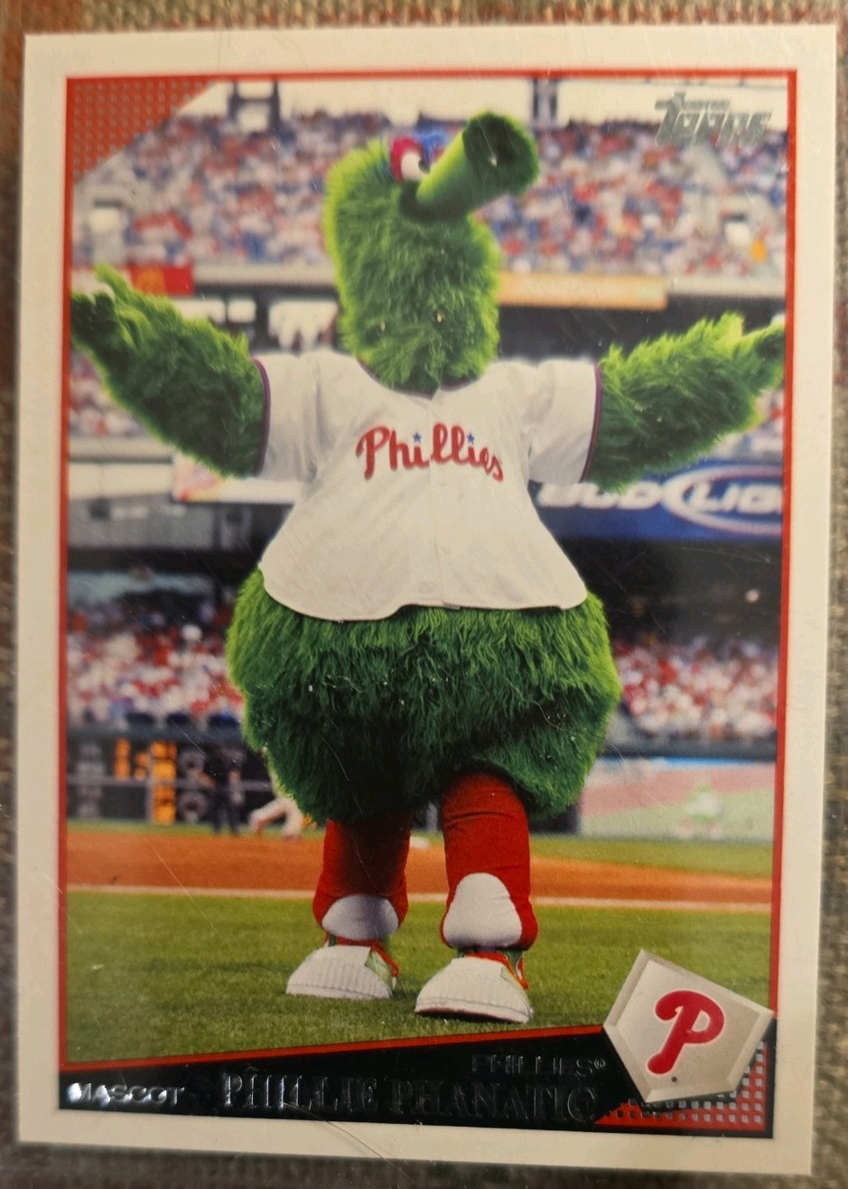 Topps 2009 Phillie Phanatic #PHI15, Philadelphia Phillies Mascot MLB