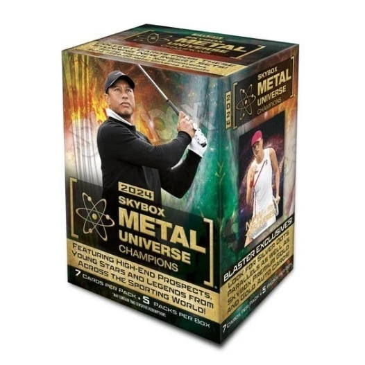 2024 SKYBOX METAL UNIVERSE CHAMPIONS 5-PACK BLASTER BOX – FREE SHIPPING 🔥🔥🔥