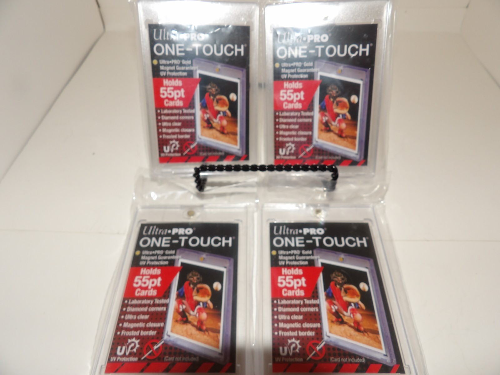 4 Brand New Ultra Pro 81909-UV One-Touch 55PT UV Magnetic Holders