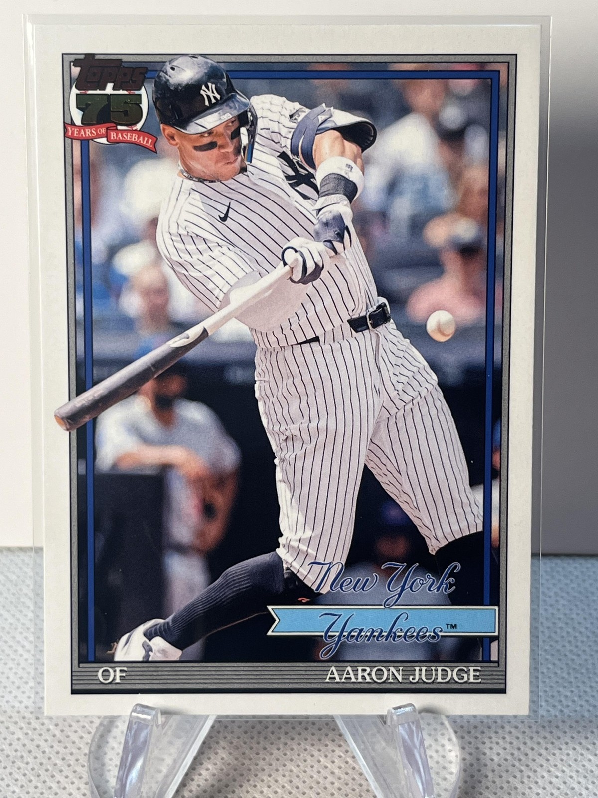 2026 Topps Aaron Judge 1991 Topps 35th Anniversary (Series One) #T91-34 Yankees