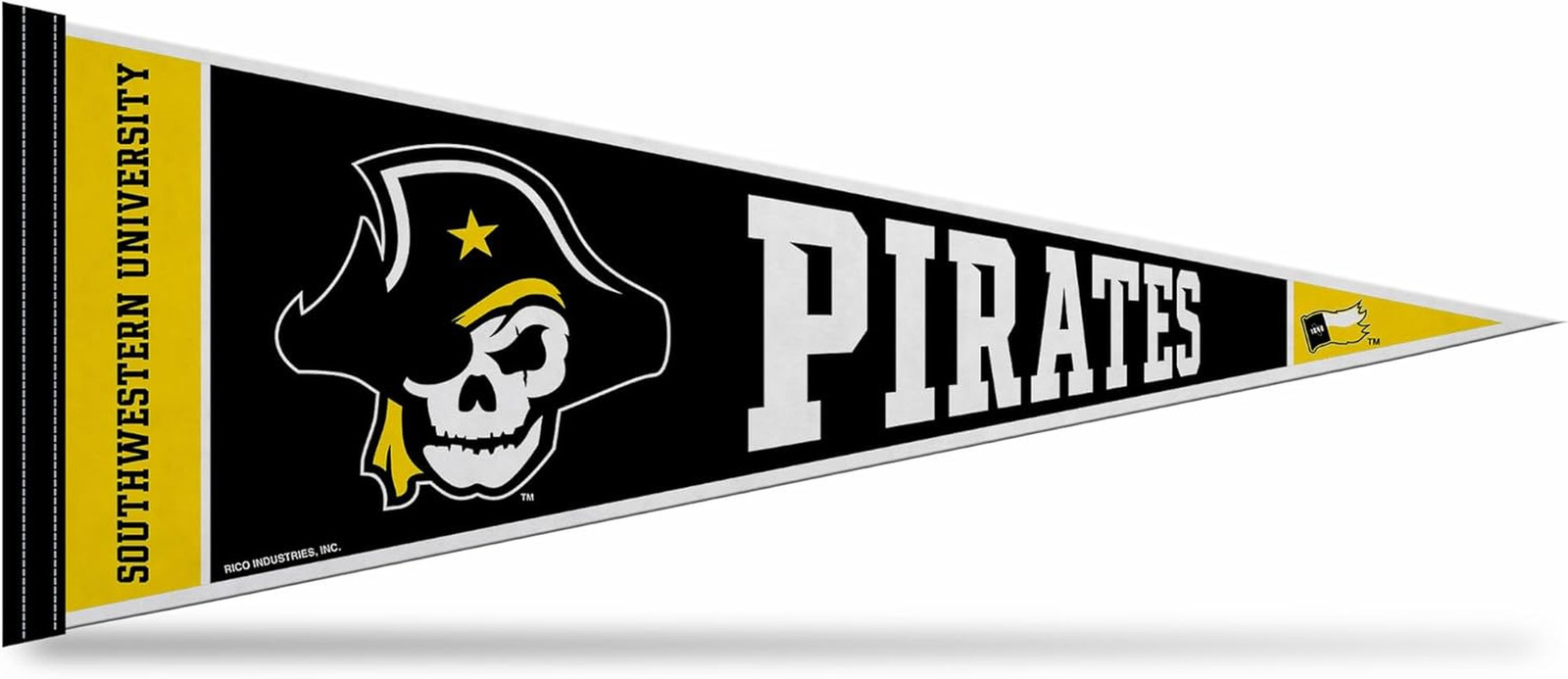 Rico Industries NCAA Southwestern University Pirates 12″ X 30″ Felt Wall Décor P
