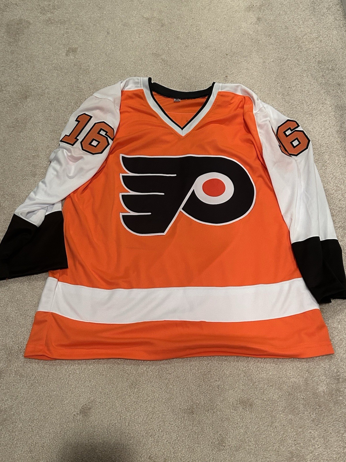 Bob Bobby Clarke Signed STAT Jersey JSA COA Philadelphia Flyers (3) Inscriptions