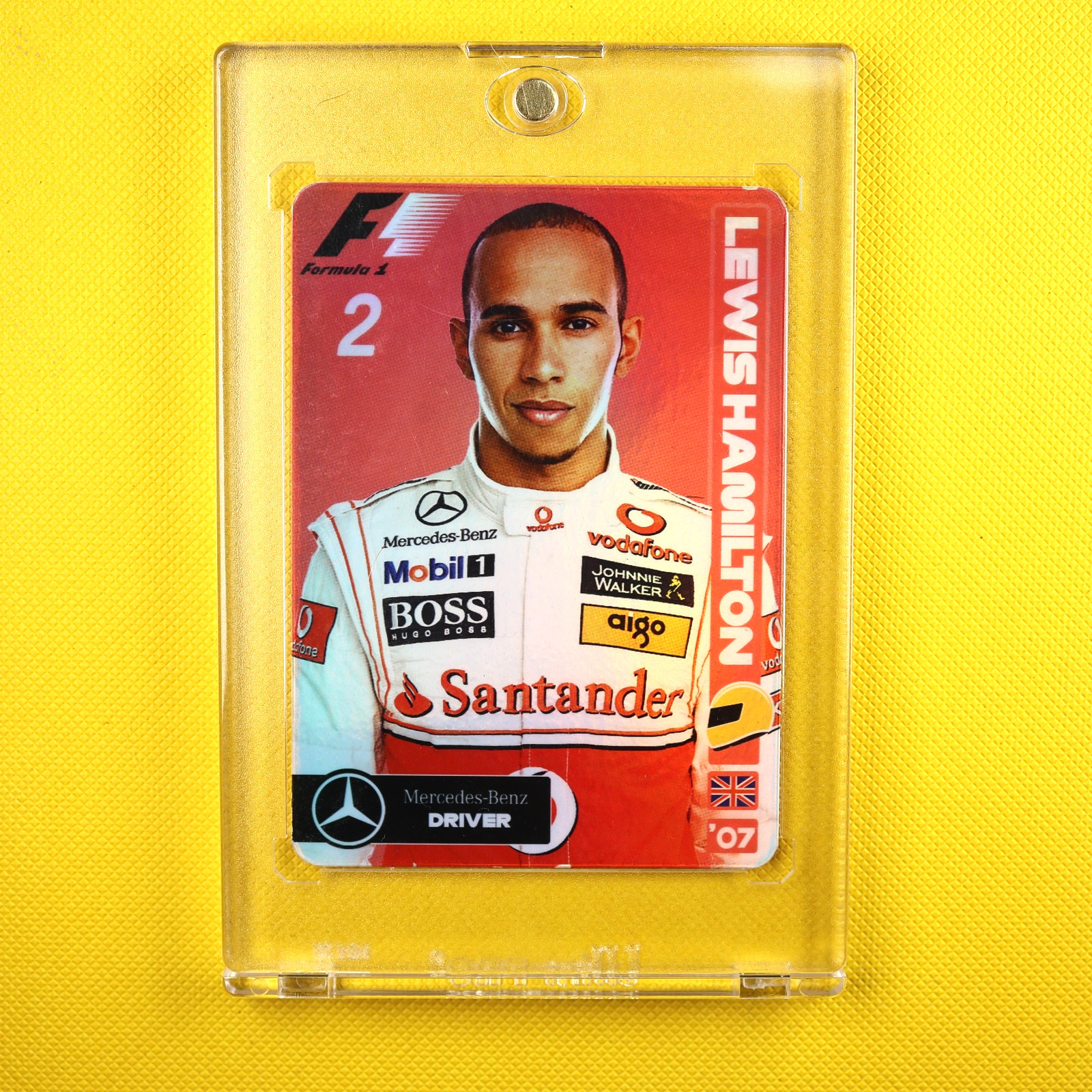2007-2008 Redline Lewis Hamilton RC Formula 1 Red Foil Refractor Future Legend