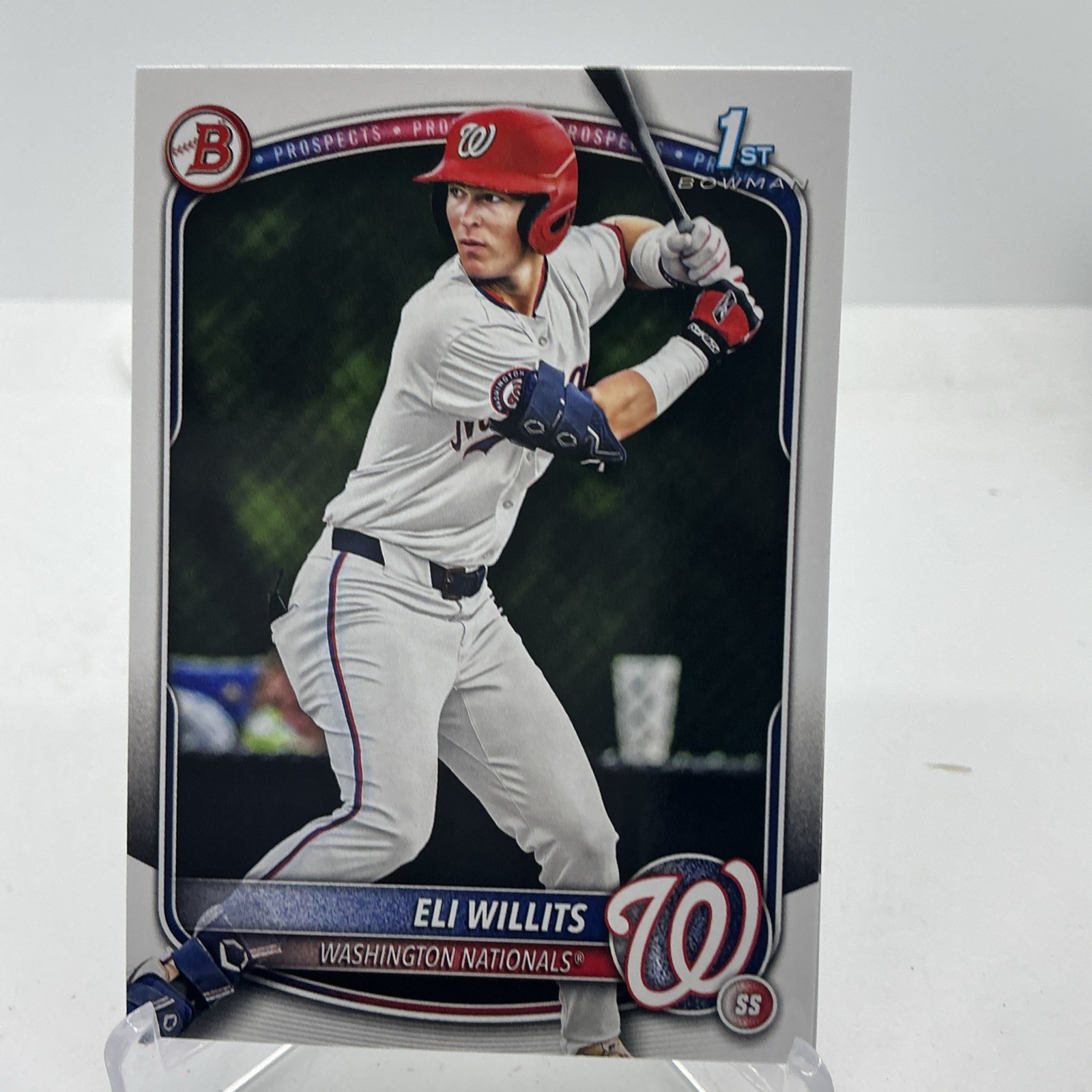 2025 Bowman Draft Paper #BD-1 Eli Willits 1st Bowman Washington Nationals