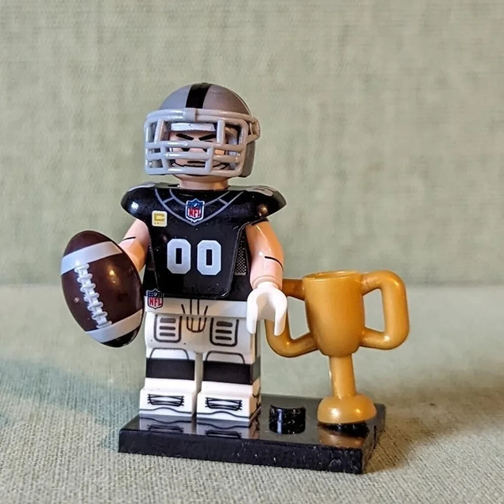 Las Vegas Raiders Football Building Block Mini Figure