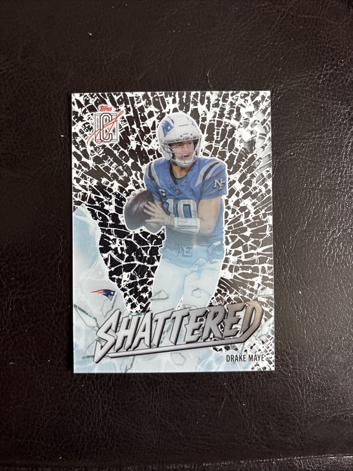 2025 Topps Signature Class Shattered SSP DRAKE MAYE New England Patriots 🔥