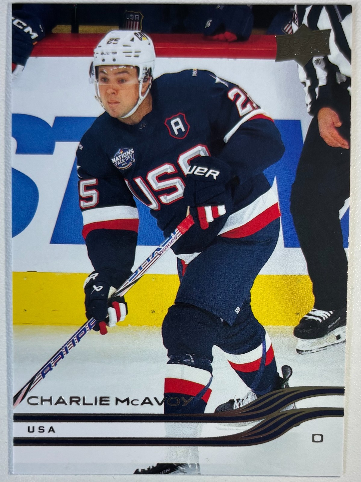 2025-26 Upper Deck Extended Series Team USA – Four Nations Face-Off Cards