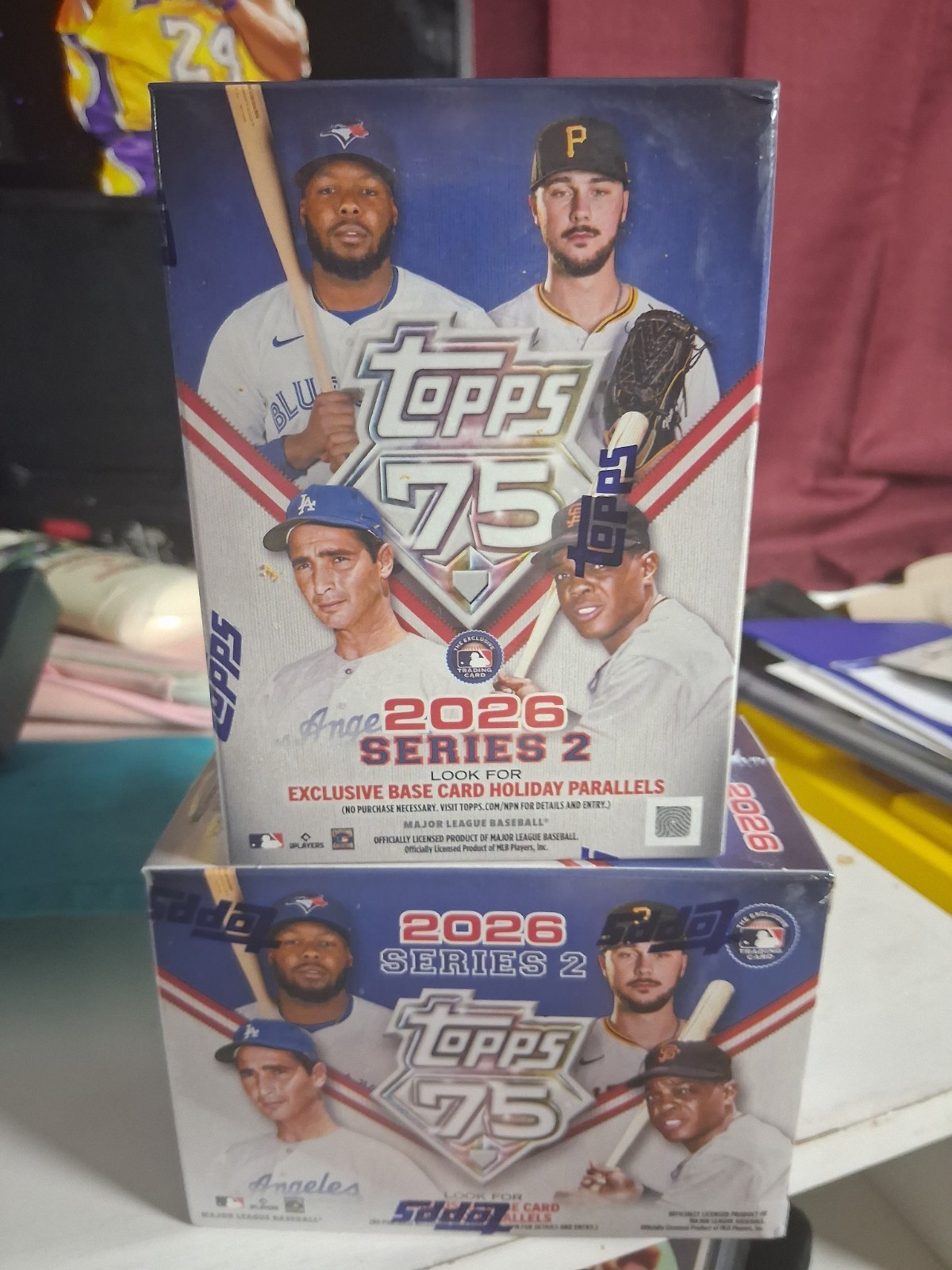 2026 TOPPS SERIES 2 BASEBALL VALUE BLASTER BOX (72 cards) MLB New Sealed QTY 2