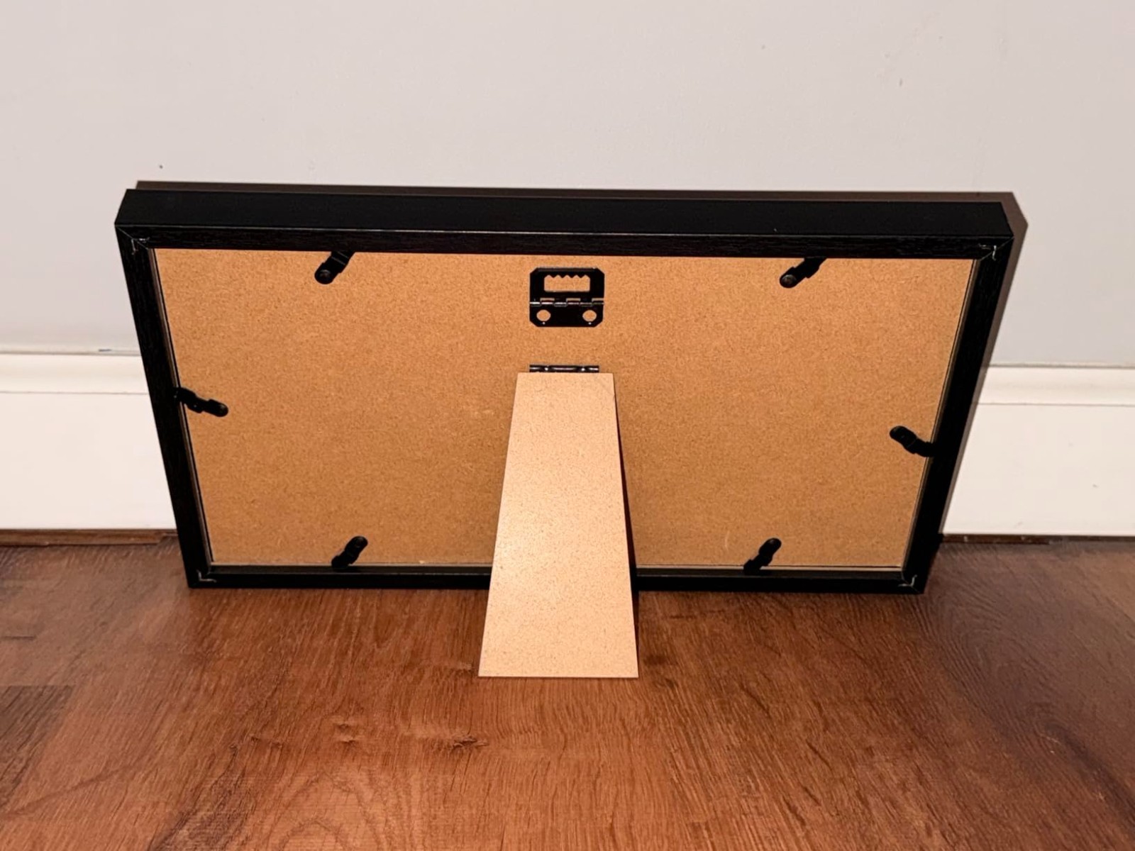 Trading Card Display Case 3 Wall & Tabletop Sport Football Baseball Wood Frame