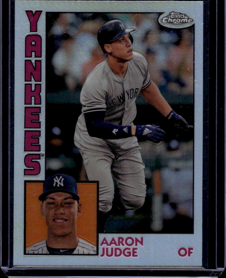 2019 Topps Chrome #84TC-1 Aaron Judge 1984 Topps Baseball 35th Anniversary