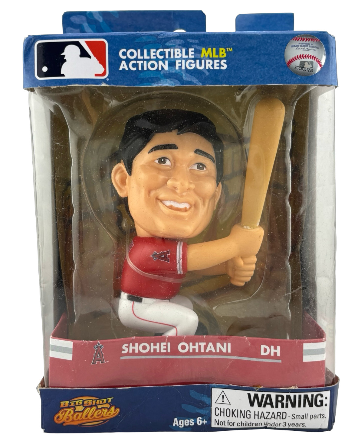 MLB Teenymates 2020 Big Shot Ballers LA Angels P/DH Shohei Ohtani 4.5 in Figure