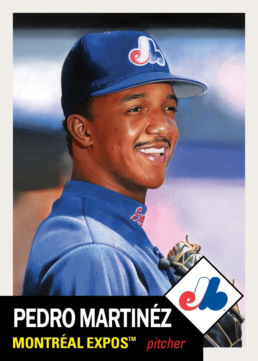 Topps MLB® Living Set® Card #923 ⚾️ HOF Pedro Martínez ⚾️ Montreal Expos 🇨🇦