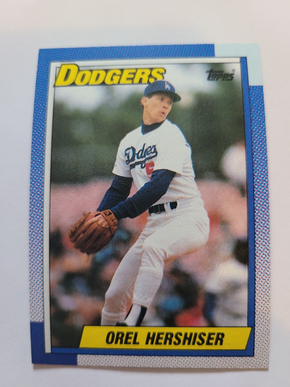 1990 TOPPS OREL HERSHISER #780