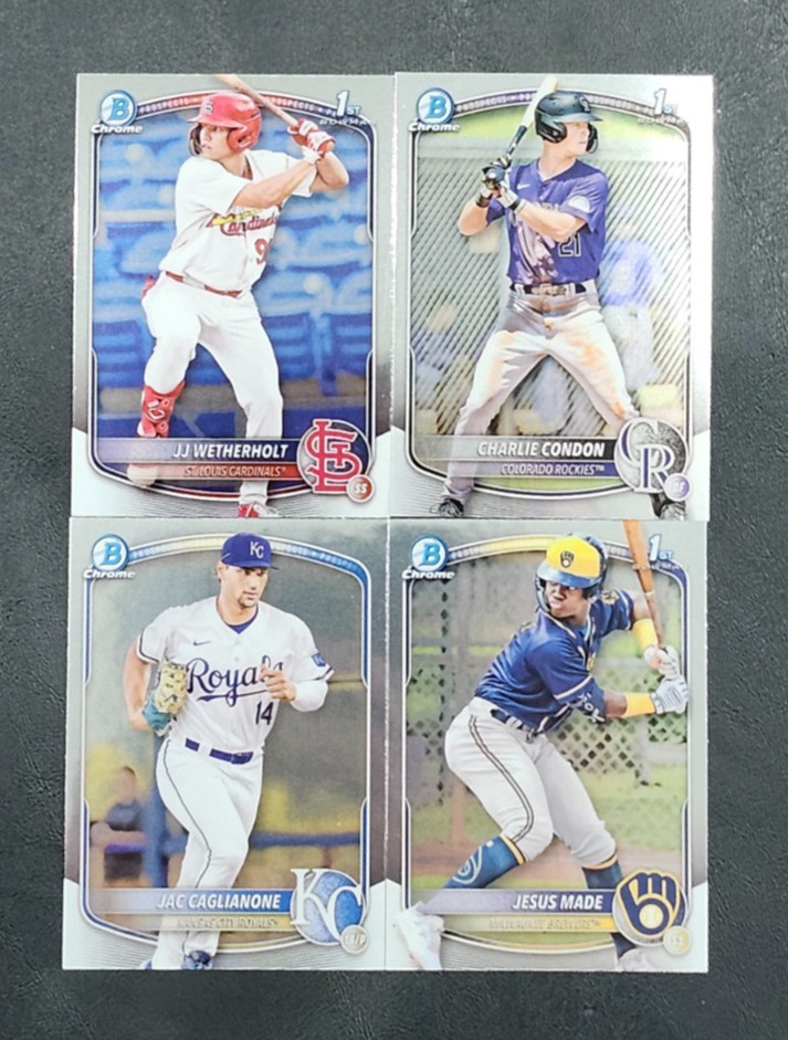 2025 Bowman Chrome Prospects BCP-1 to BCP-150 You Pick the Card