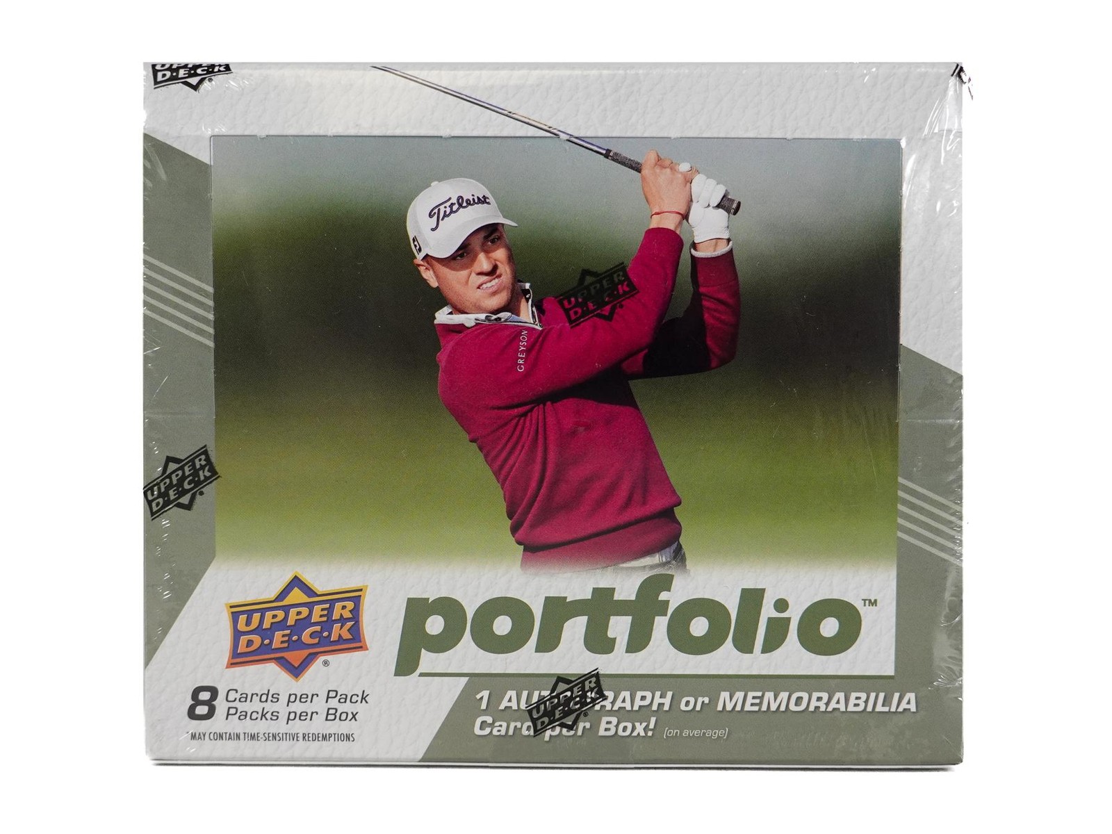 2024 UPPER DECK PORTFOLIO GOLF HOBBY 16-BOX CASE