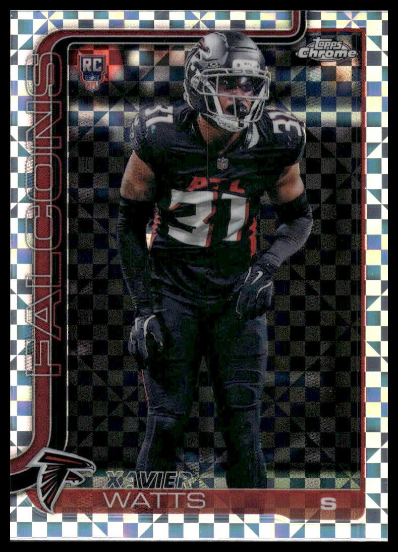 2025 Topps Chrome #393 Xavier Watts X-Fractor