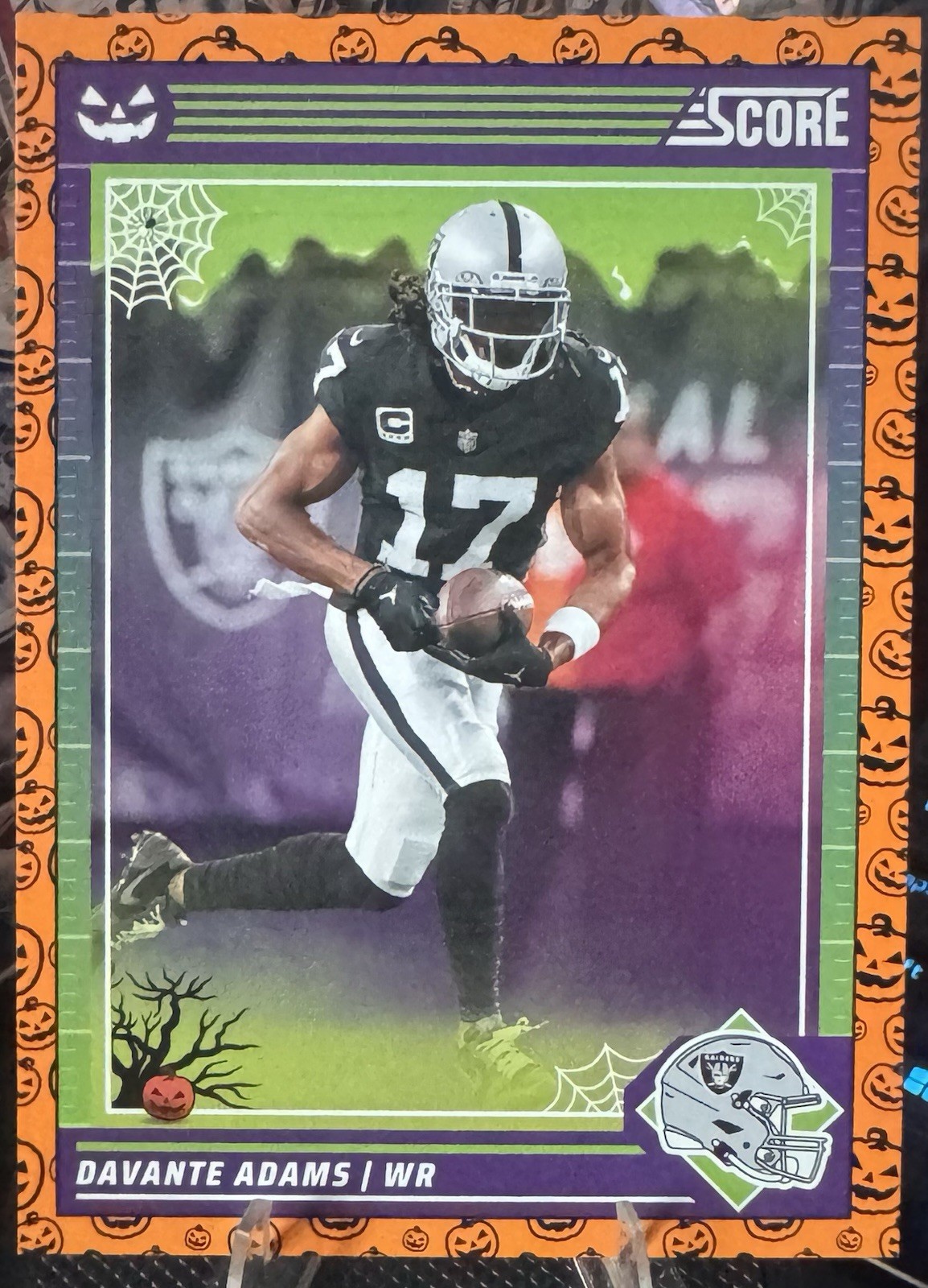 2024 Score-A-Treat #148 Davante Adams Orange Pumpkin