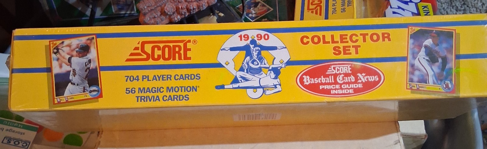 Score 1990 Collector Set 704 MLB Baseball Trading Cards Complete Factory Sealed