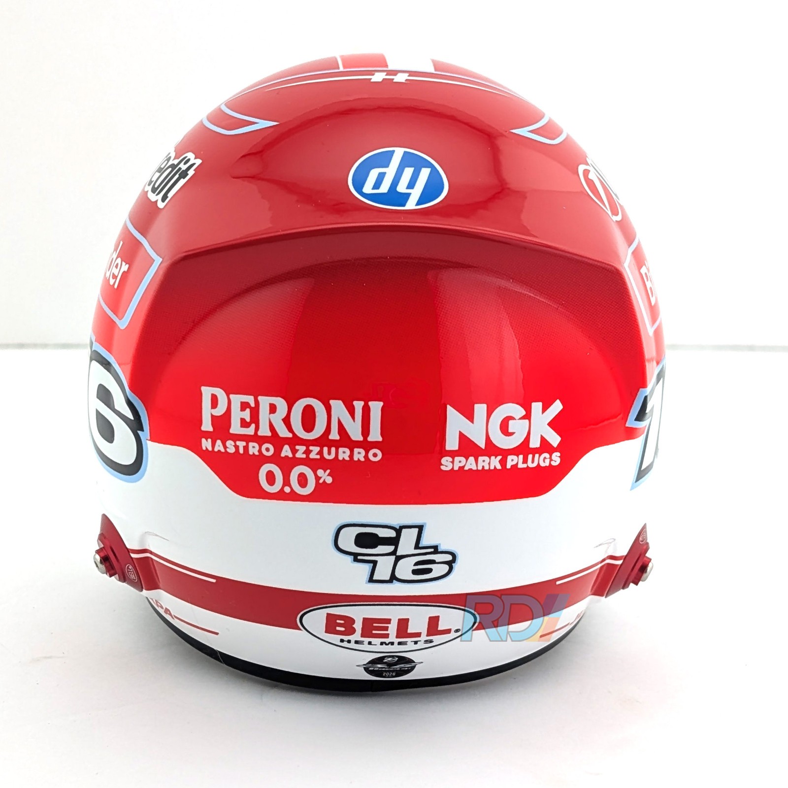2026 Charles Leclerc Mini Helmet – 1:2 Scale – Ferrari Bell F1 Helmet – 4100535