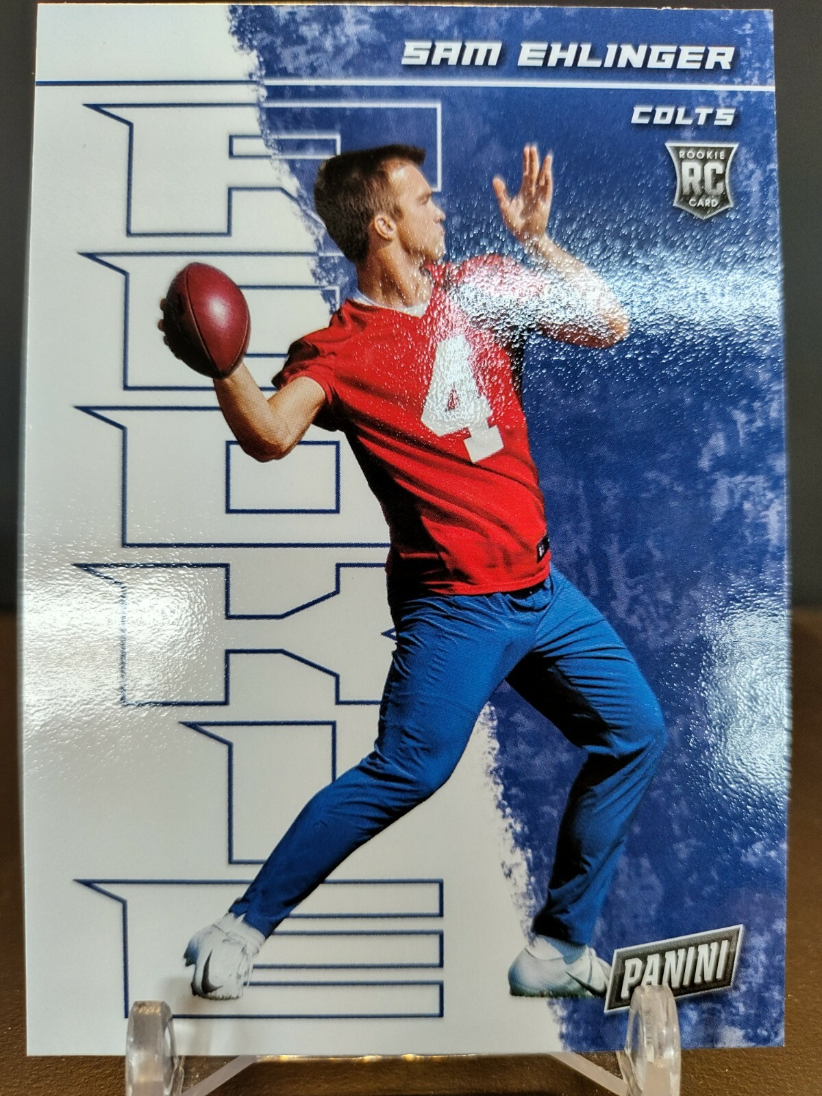SAM EHLINGER Rookie RC 2021 Panini Player of the Day POD #60 Indianapolis Colts