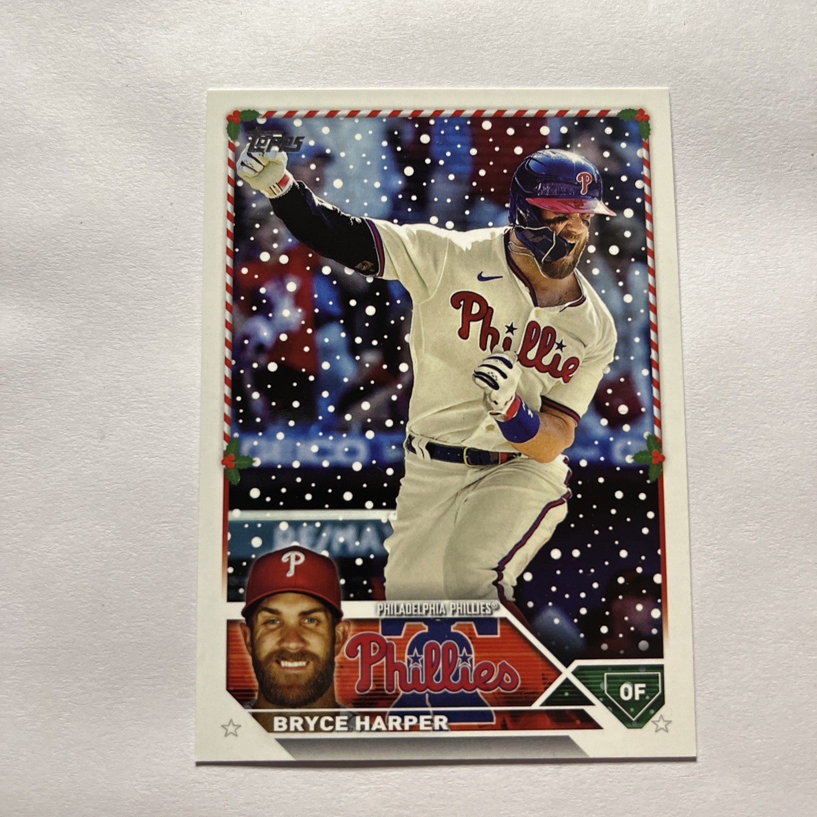 Bryce Harper 2023 Topps Holiday #H84 Philadelphia Phillies