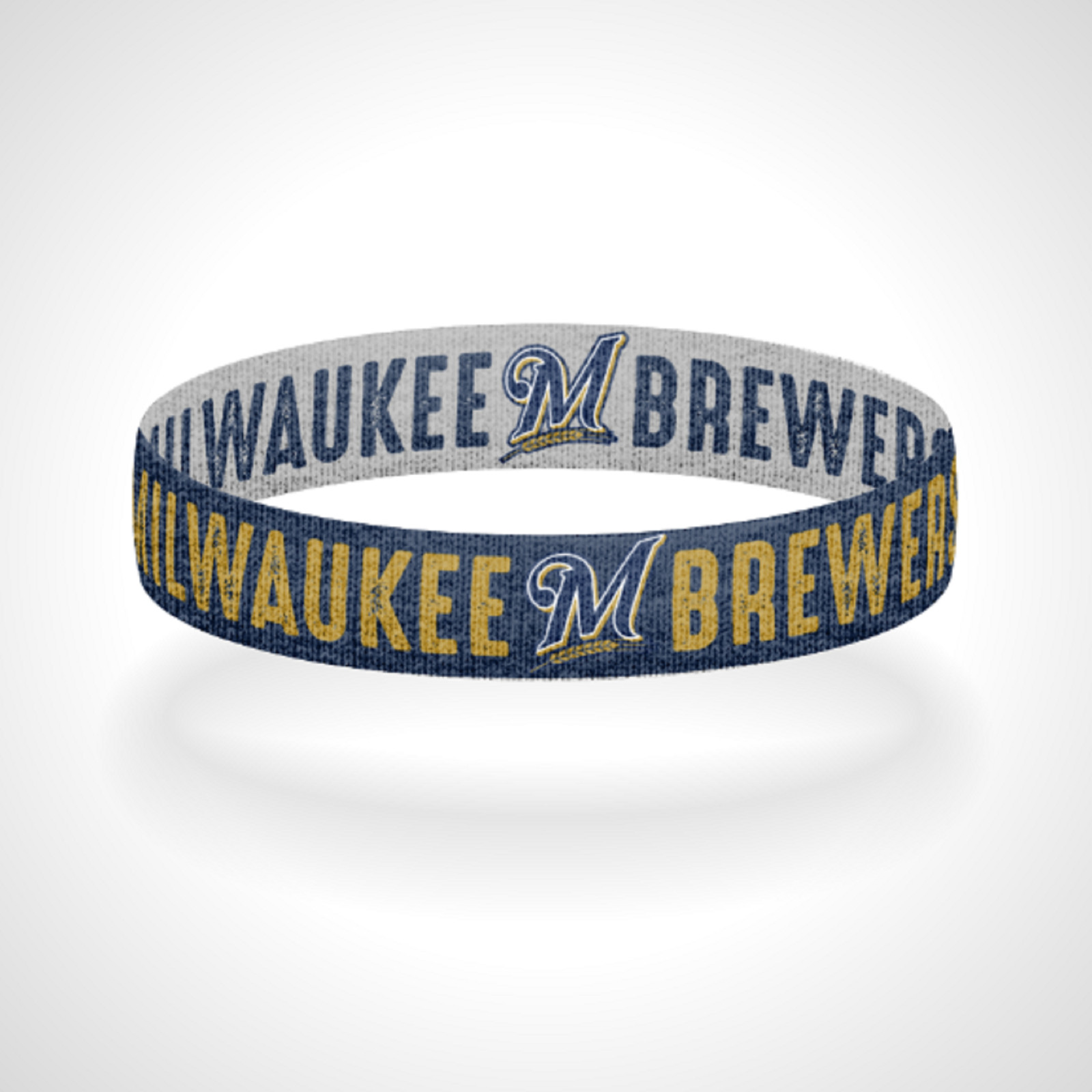 Reversible Milwaukee Brewers Bracelet Wristband Brew Crew Brewers Wristband