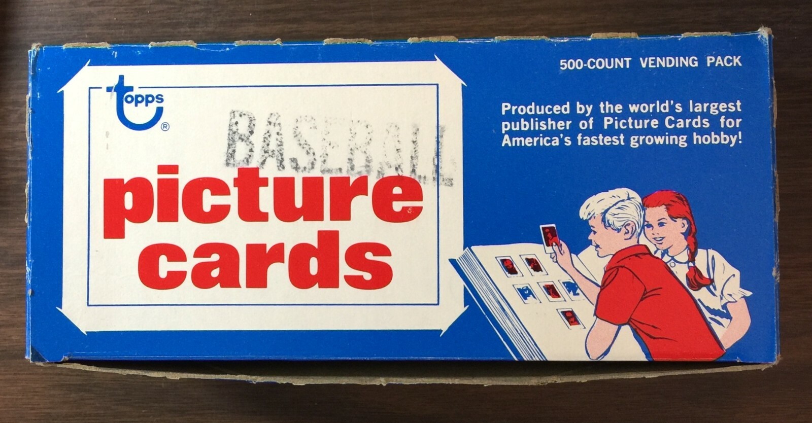 1984 TOPPS Baseball VENDING BOX 500 ct. Factory Sealed From a Sealed Case 62026