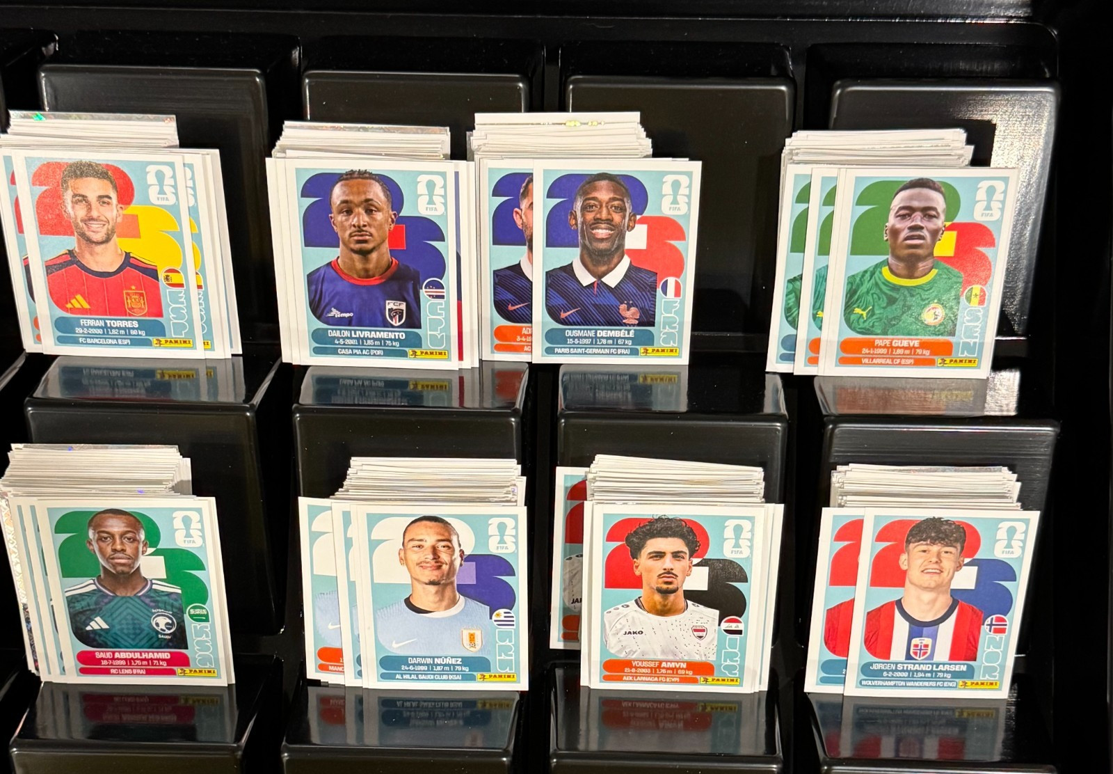 2026 Panini FIFA World Cup Sticker Collection Complete Lot Builder Group G H I