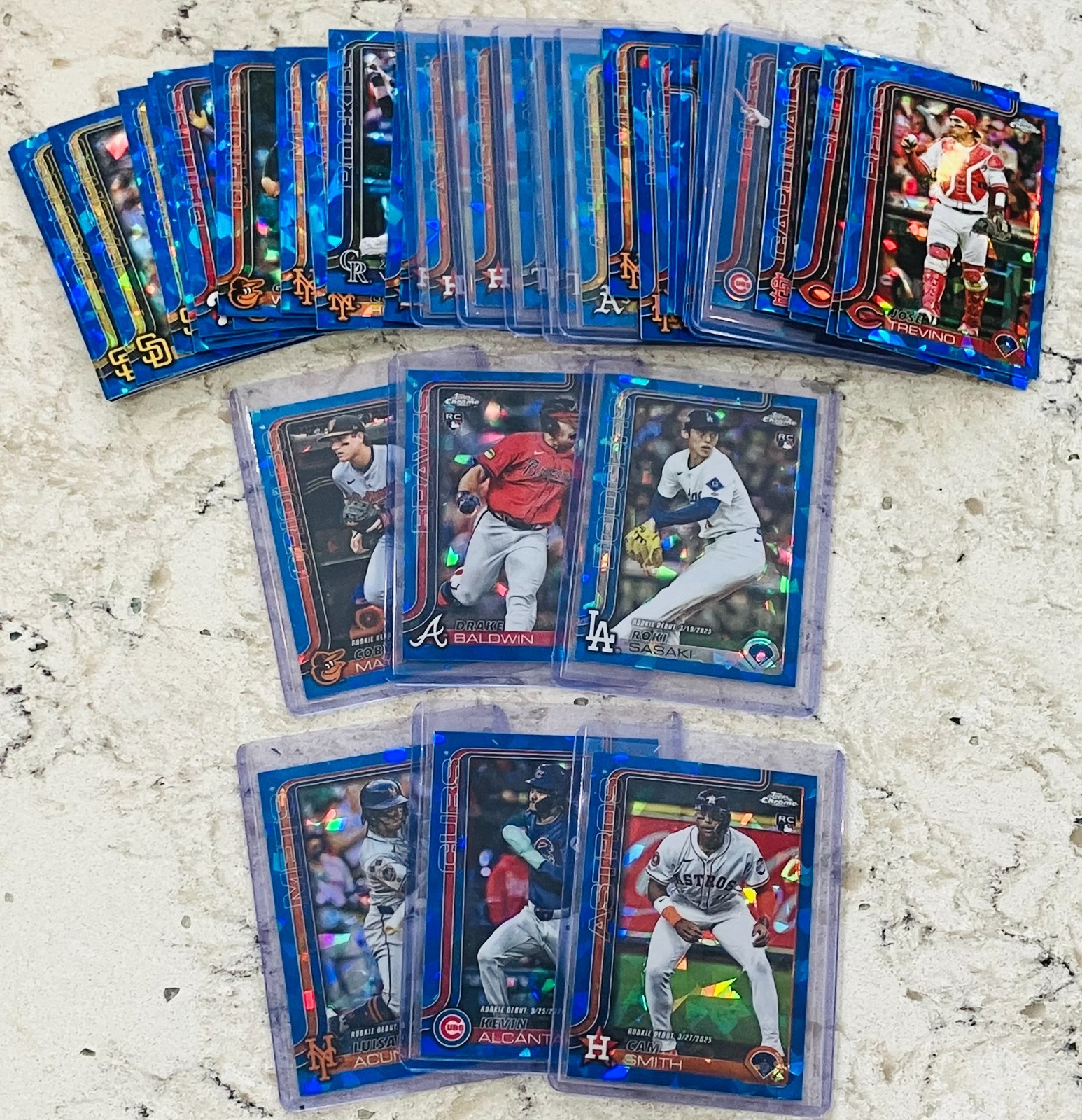 2025 Topps Chrome UPDATE SAPPHIRE BASE You Pick/ Choose Complete a Set FREE S&H