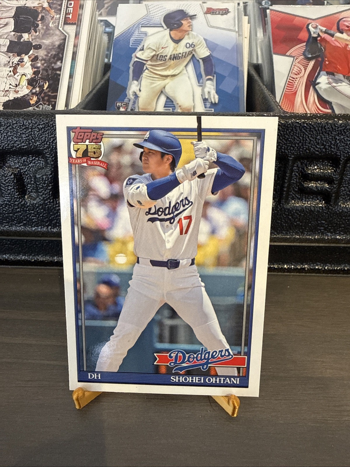 Topps 2026 Series 2 1991 Topps Baseball #91B2-1 Shohei Ohtani Dodgers 75th