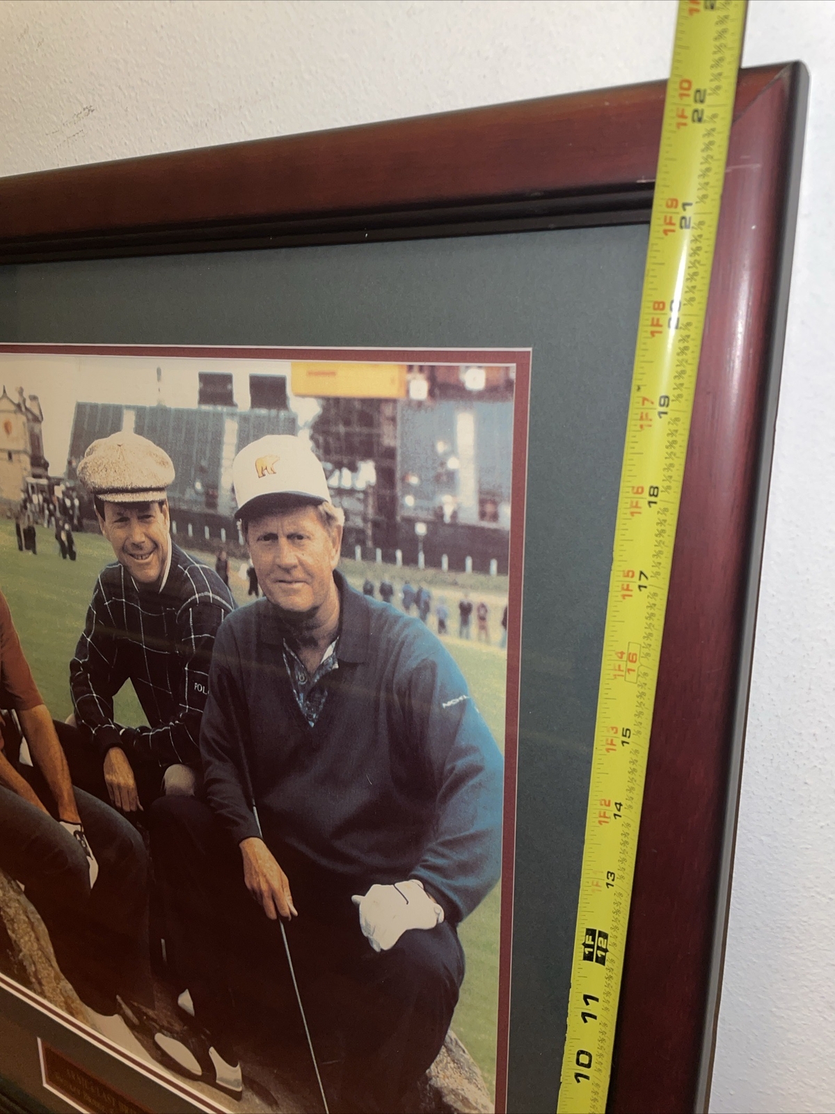 ARNOLD PALMER JACK NICKLAUS RAY FLOYD TOM WATSON St Andrews Framed British Open