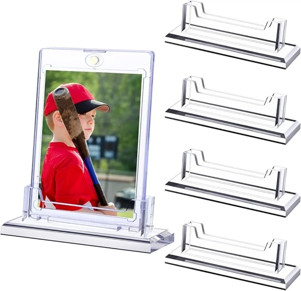5 Pack 100-180PT Magnetic Card Holder Base Trading Card Display Stand Base 2026