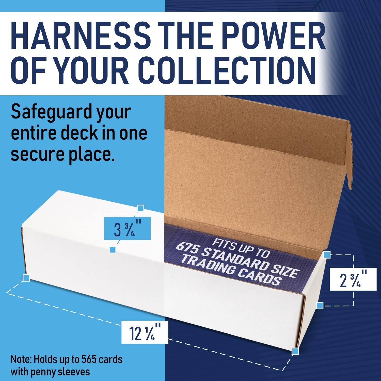 Premium Trading Card Box Storage For Sports, Baseball, Football, Basketball, …