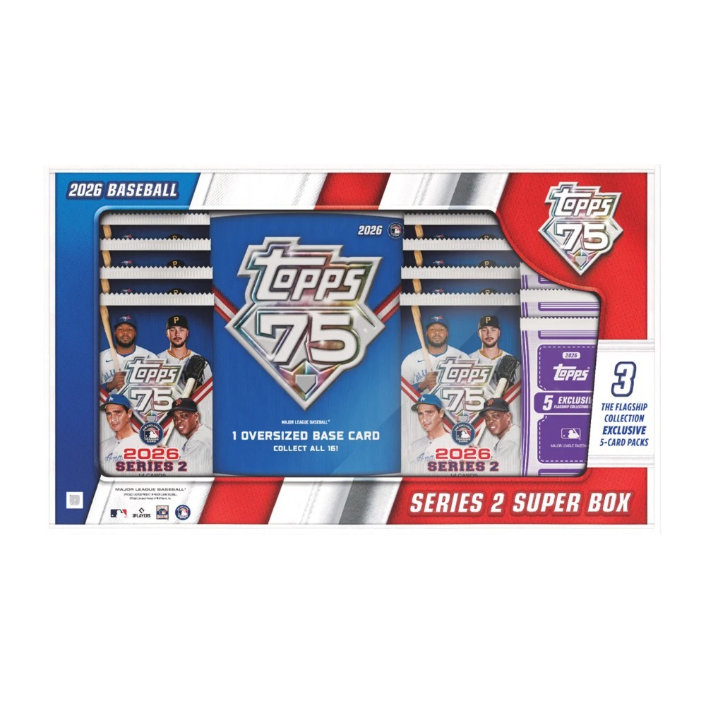 2026 Topps Series 2 Baseball Flagship Collection Costco Super Box Sealed Cards