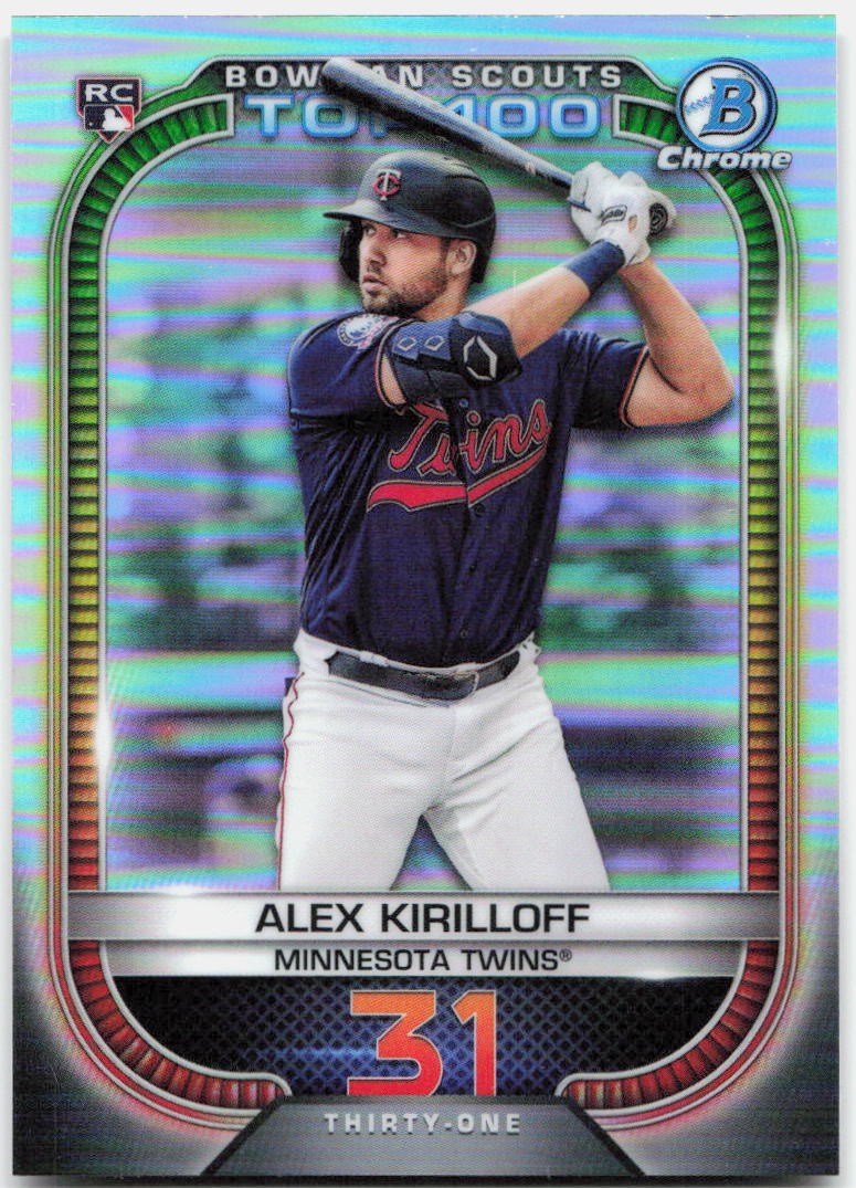Alex Kirilloff Bowman Scouts Top 100 BTP-31 NM
