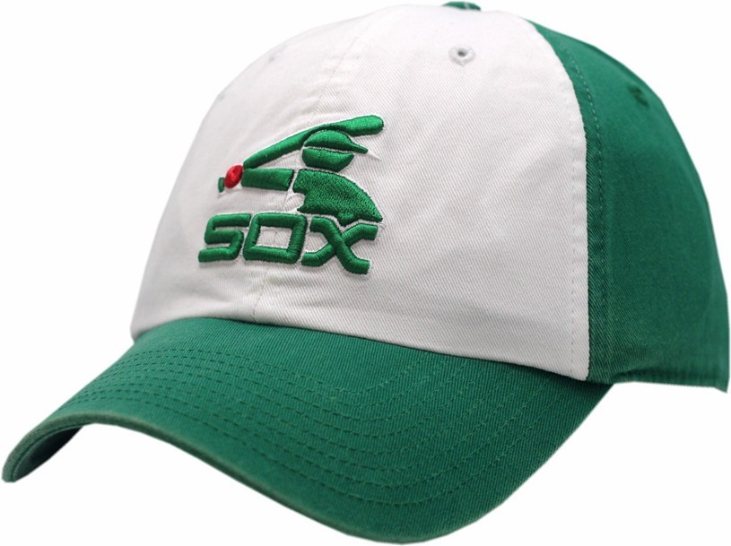 Chicago White Sox Hat Buckle Back Batterman Logo Green 2266