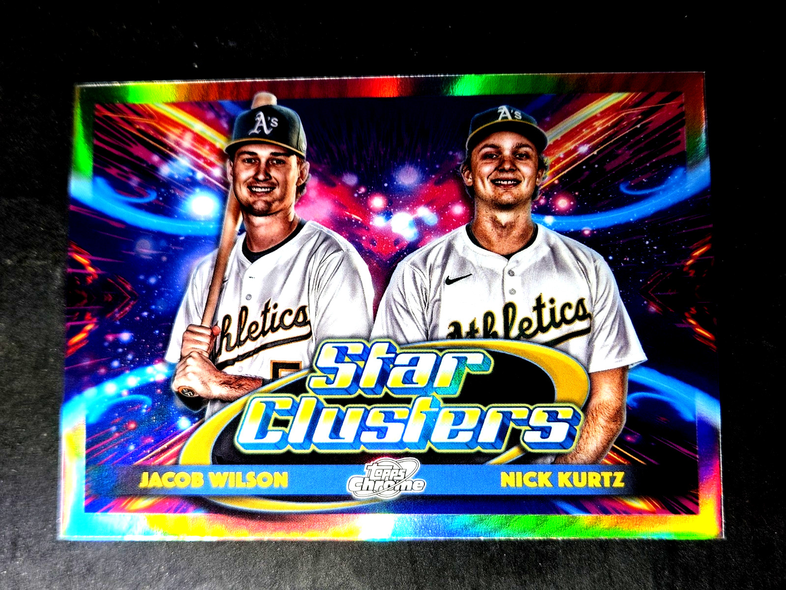 2025 Topps Cosmic Chrome Nick Kurtz Jacob Wilson Star Clusters #DSC-6 CENTERED💥