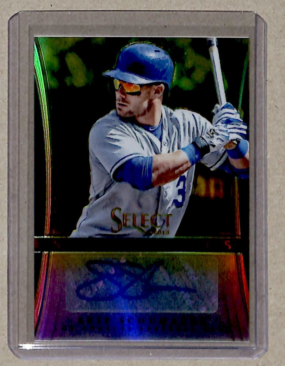 2013 Panini Select Signatures Prizm Gold Skip Schumaker Auto 04/10 #85