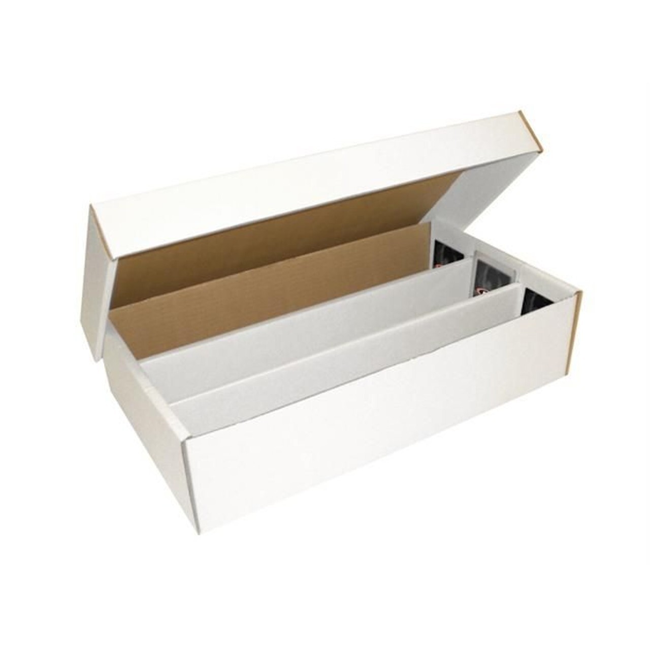 BCW Super Shoe 3 Row Storage Box (3000 CT) Holds over 600 Top Loaders