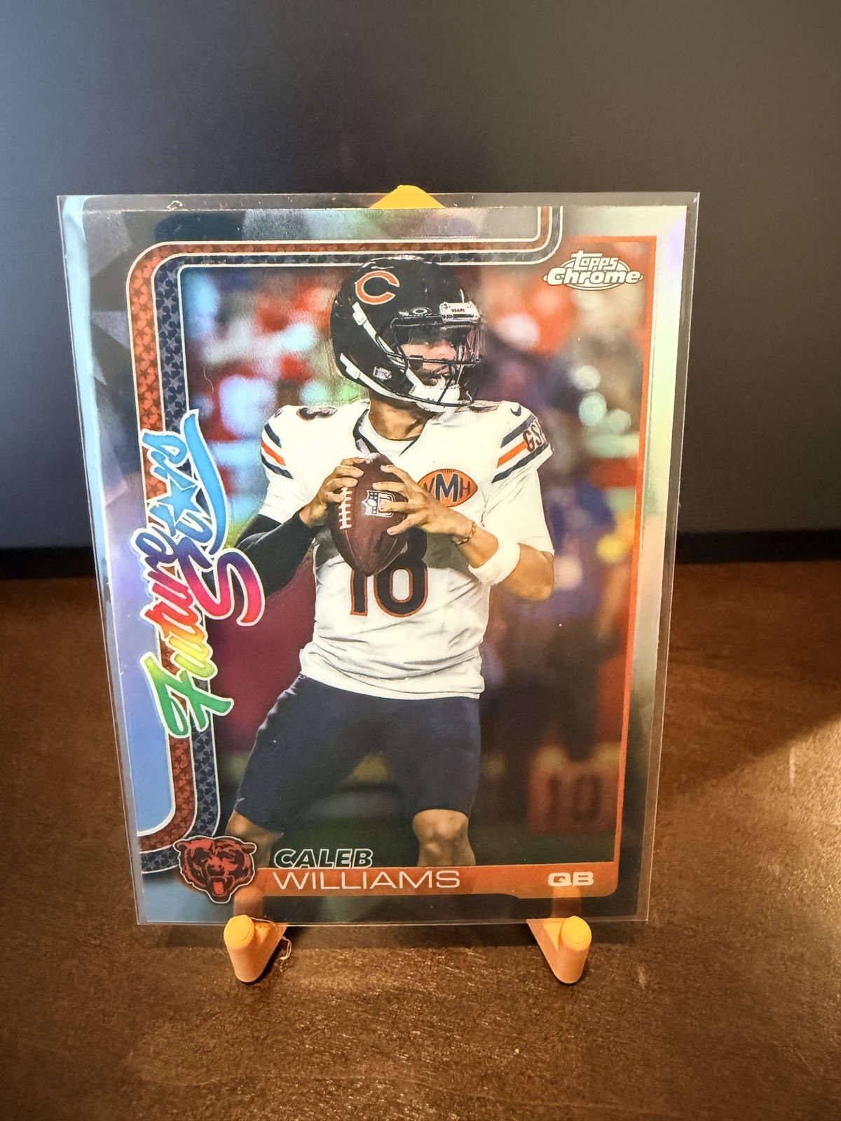 Caleb Williams #FS-1 2025 Topps Chrome Future Stars Refractor 11485