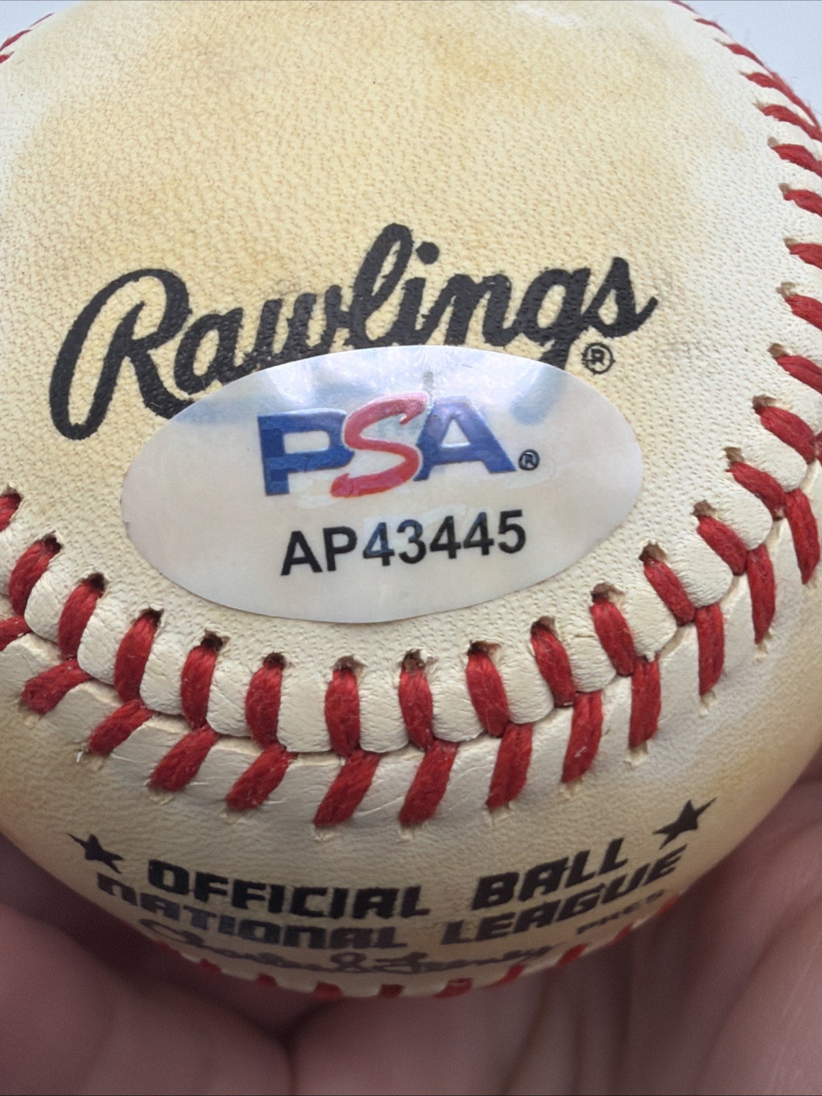 Tom Seaver Signed Baseball Autograph Auto PSA/43445