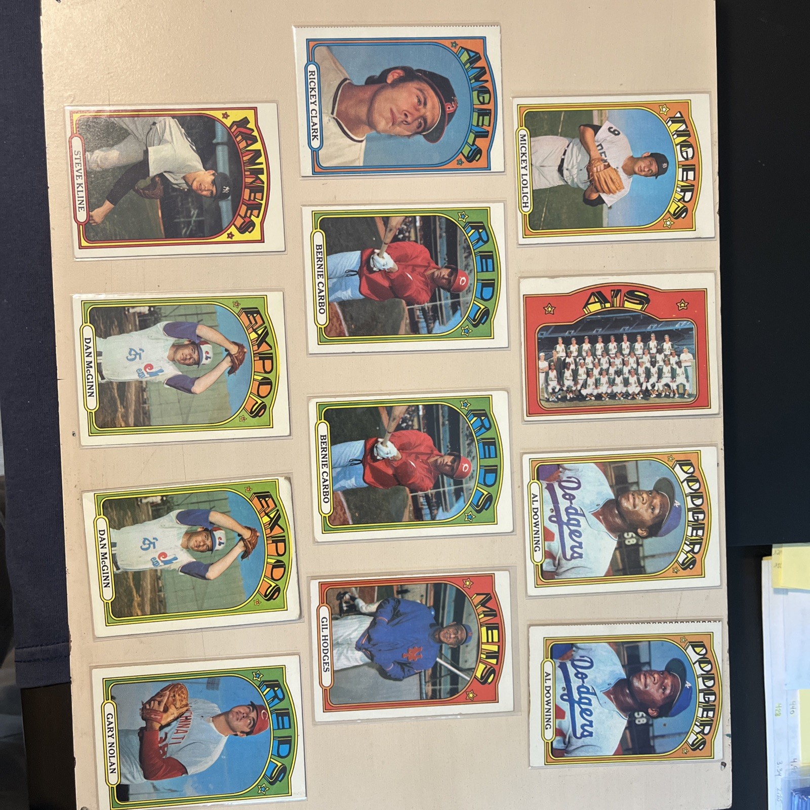 1972 topps baseball cards u-pick 450-656
